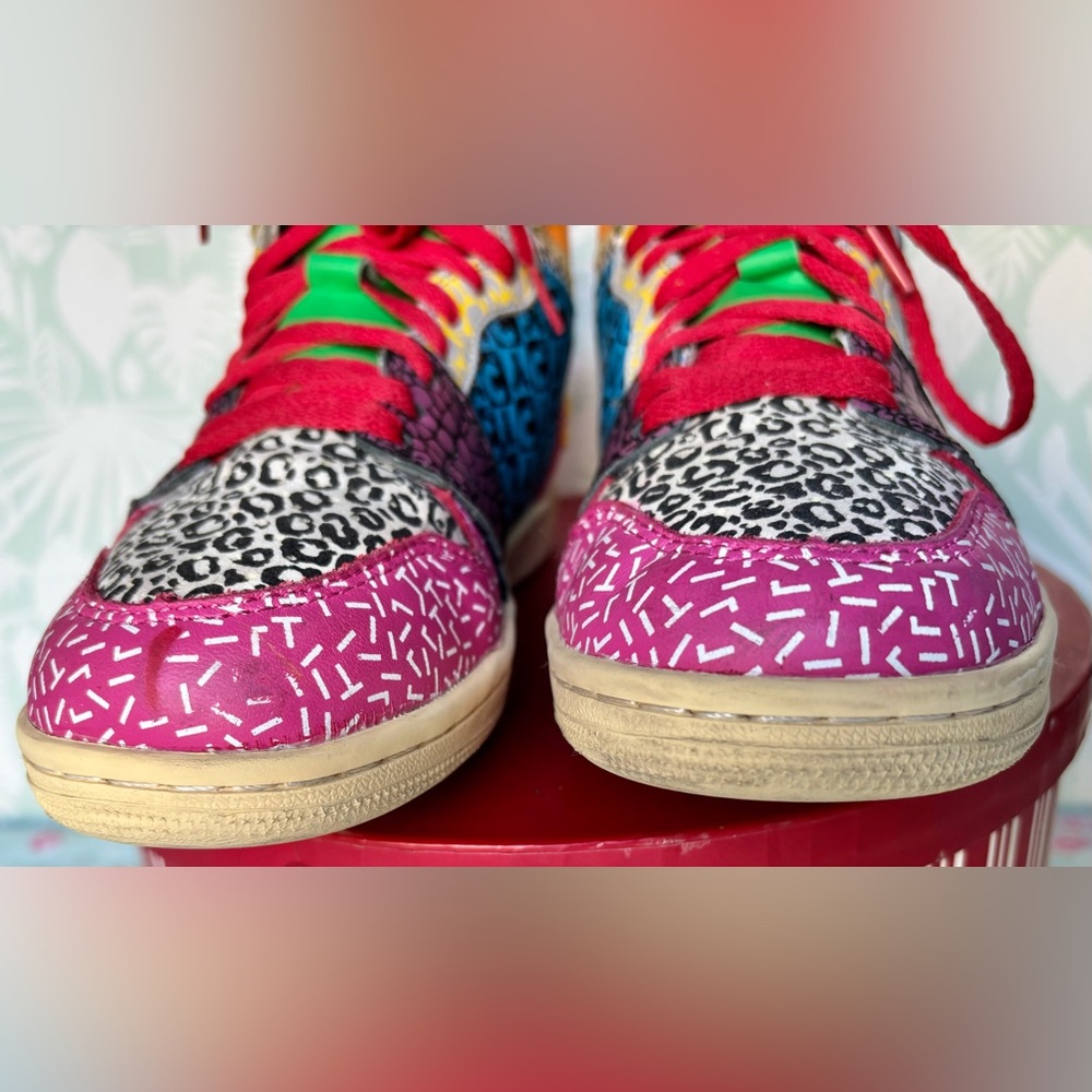 Chemical Baby Sneakers High Top 2022 Limited 1st Edition multicolors Size 7 - Picture 7 of 13